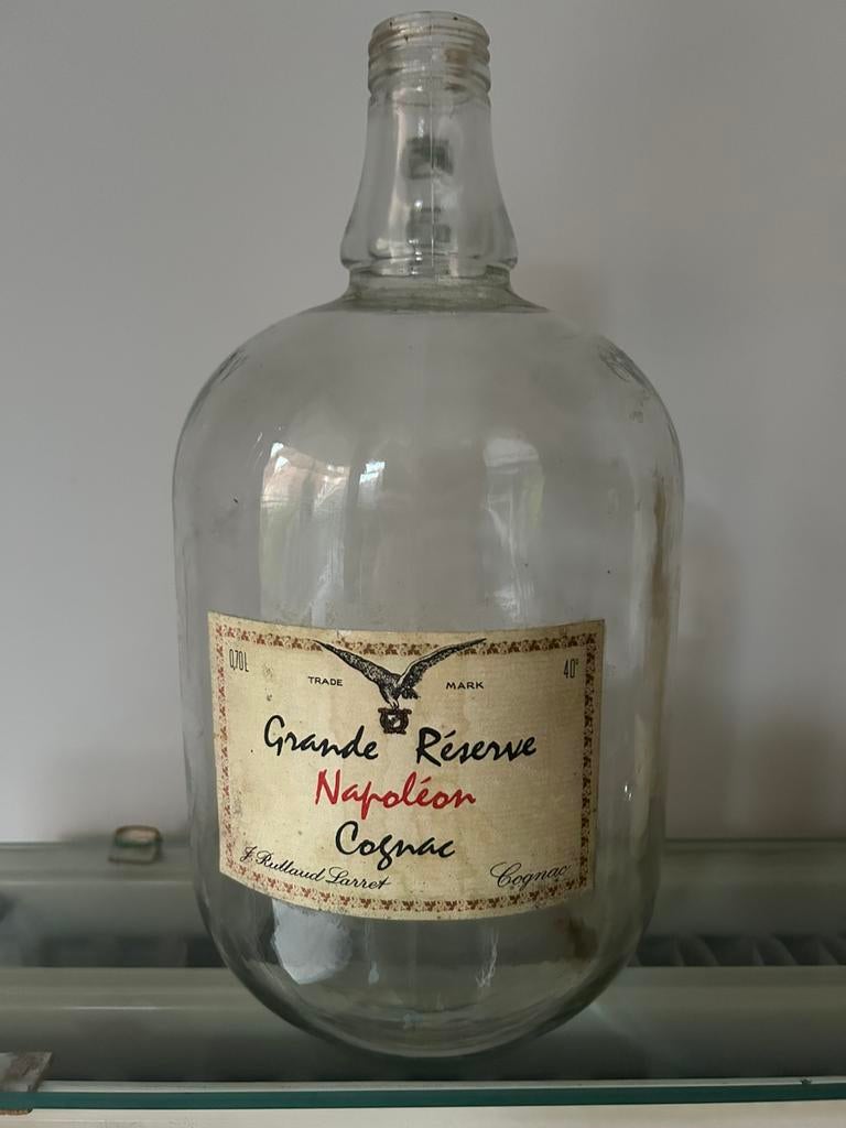 Bouteille de cognac Napoléon La Grande Réserve H32cm, Enlèvement, Utilisé