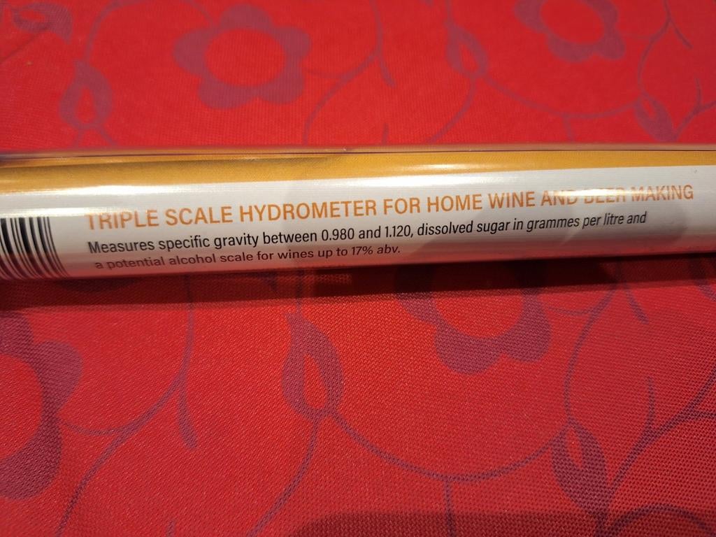 Glazen tripel hydrometer, Ophalen