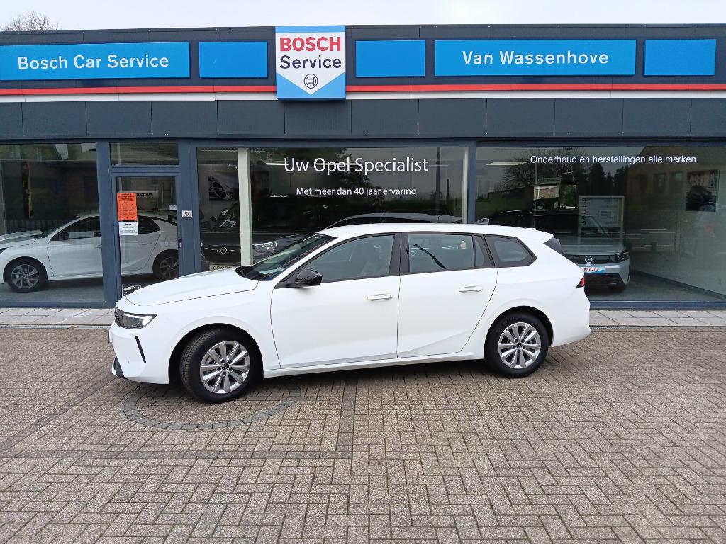 Opel Astra Sp Tr 1.2 benz Turbo wit 5000 km bj. 10/24, Autos, Opel, Particulier, Achat, Astra, Airbags, Air conditionné, Android Auto