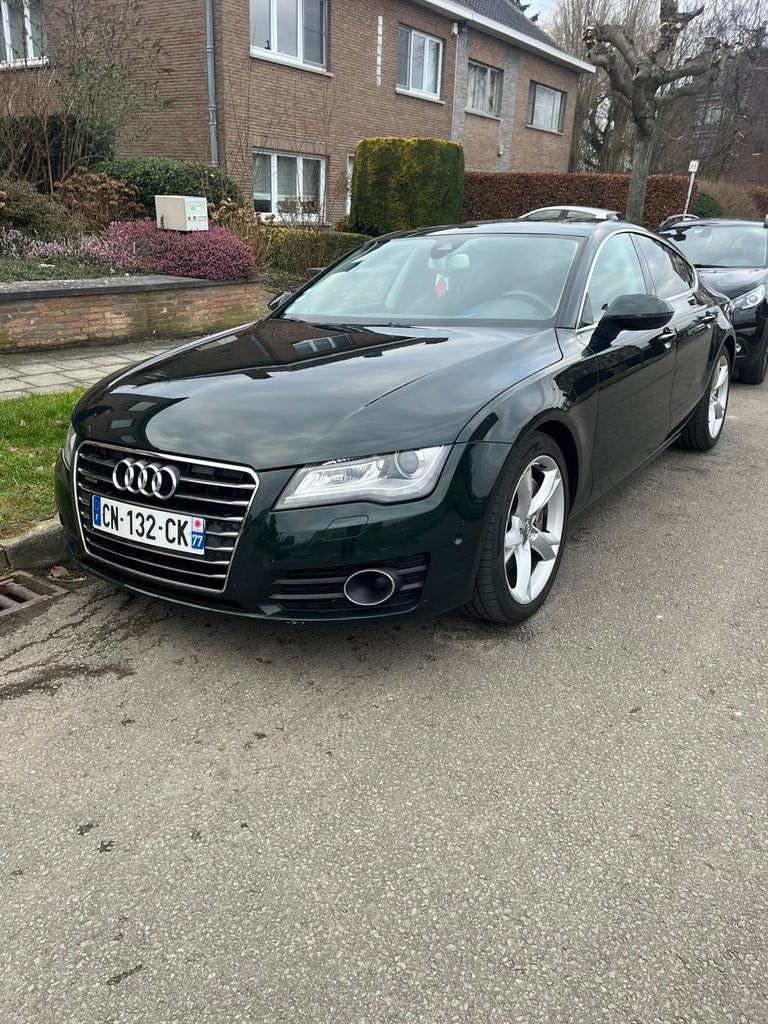 Audi A7 Sportback 3.0 BiTDI Quattro 313 pk Volledige opties, Auto's, Audi, Automaat, Euro 5, Leder, Bedrijf