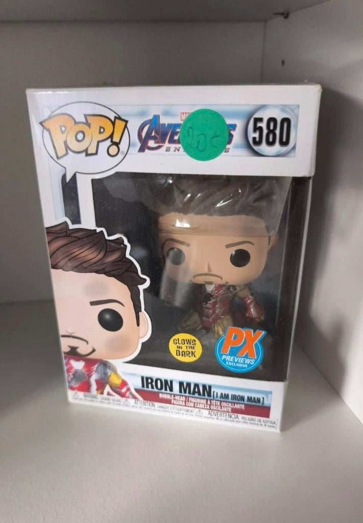 Funko pop figurine Disney Marvel Iron man 580, Enlèvement