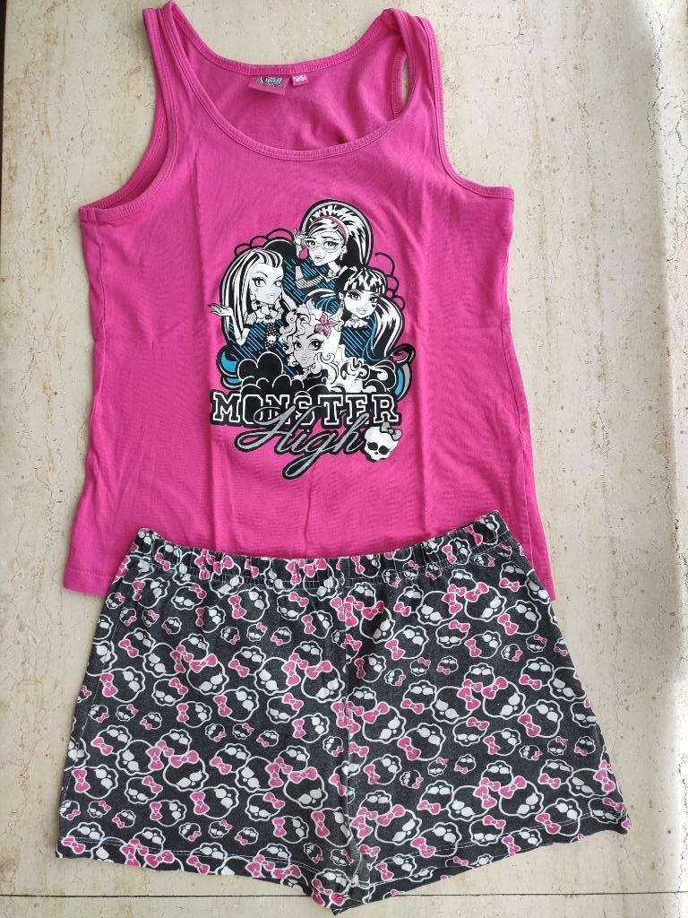 Pyjama Monster High maat 158/164, Ophalen of Verzenden, Gebruikt, Meisje, Nacht- of Onderkleding