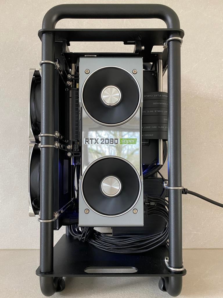 PC original design • 12600K + 2080 SUPER, Ophalen, Zo goed als nieuw