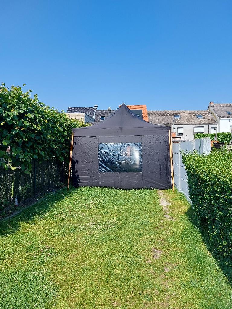 Easy-up tent 4x8 meter huren, Ophalen, Zo goed als nieuw