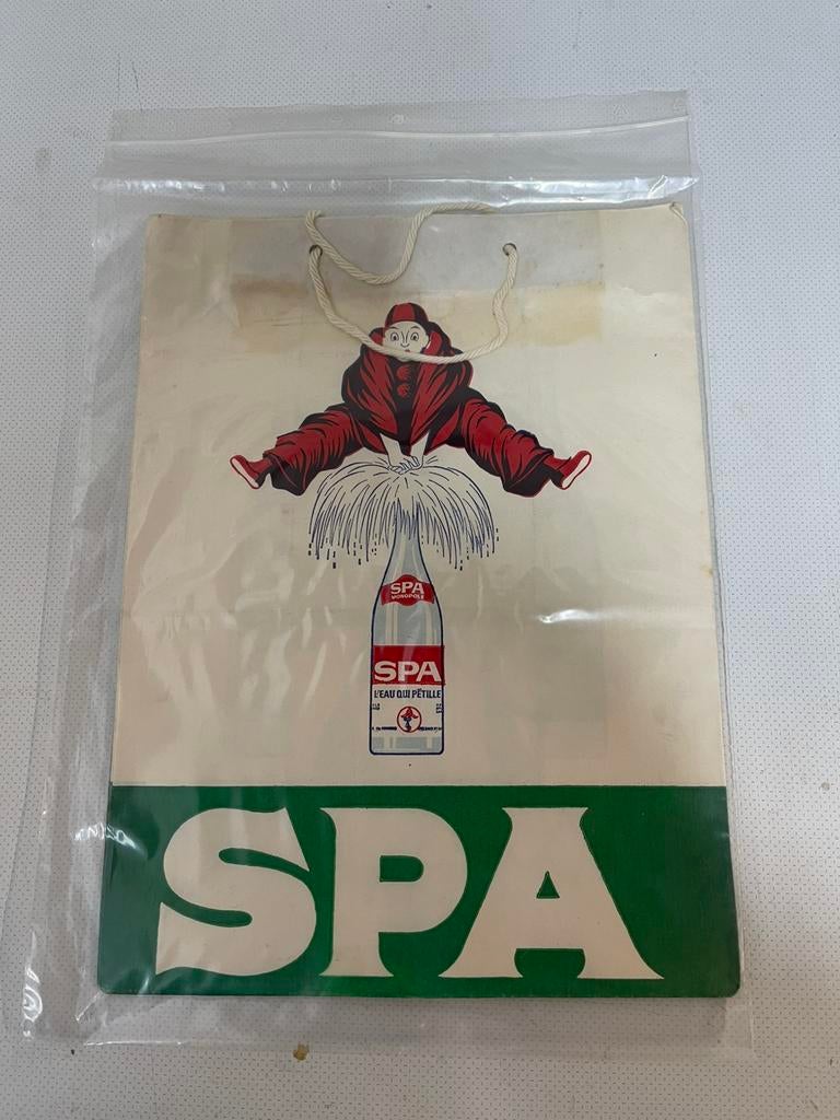 Spa monopole groen papieren draagtas #3, Ophalen of Verzenden, Zo goed als nieuw