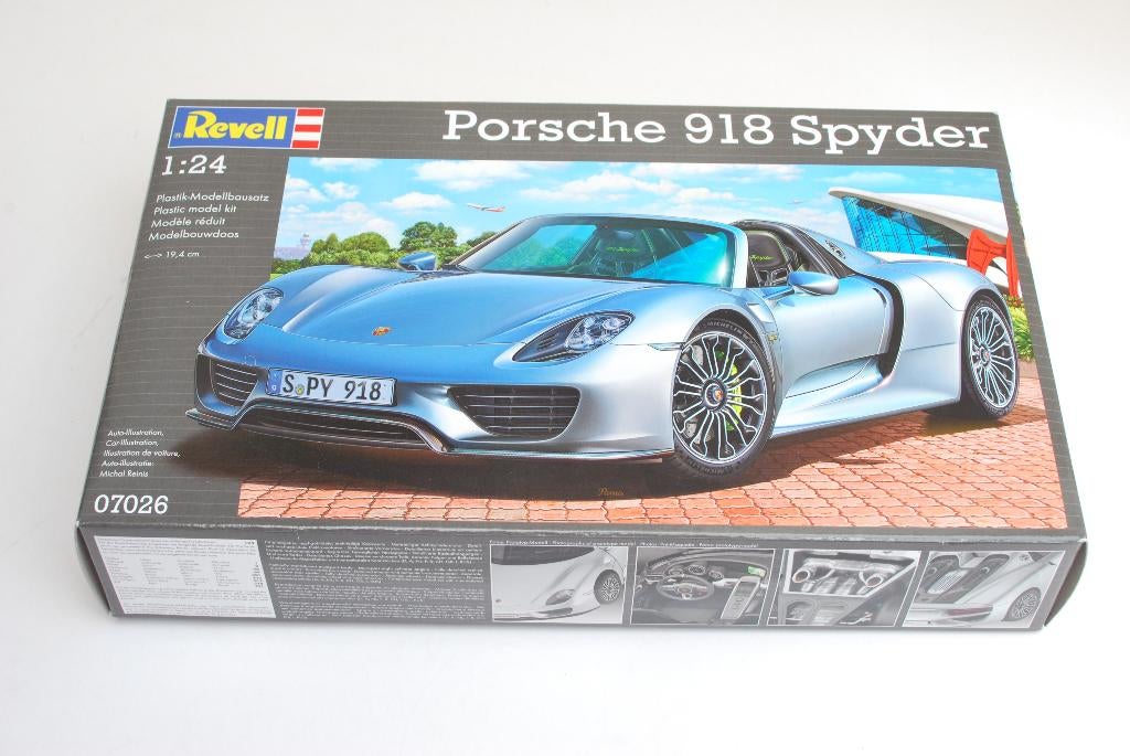 1/24 Revell Porsche 918 Spyder, Auto, Revell, Groter dan 1:32, Nieuw