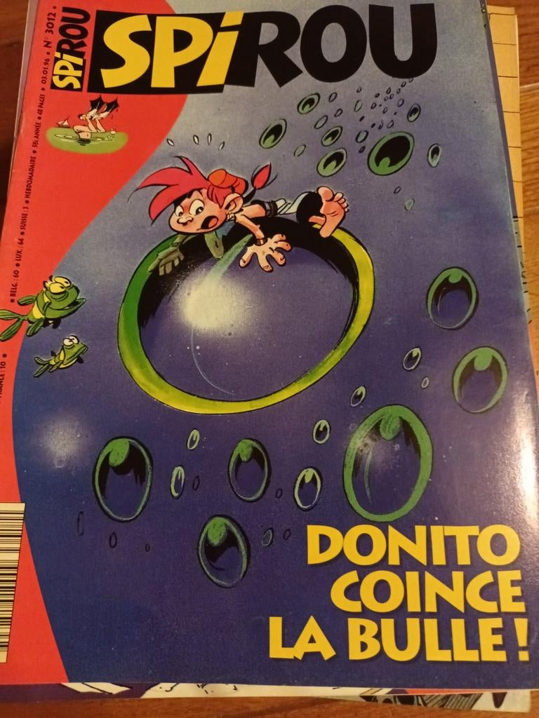 Spirou Weekly Weeks 1996, Ophalen, Zo goed als nieuw