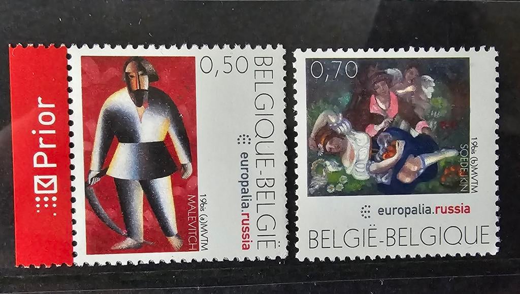 Belgique OBP 3430-3431 ** 2005, Timbres & Monnaies, Timbres | Europe | Belgique, Enlèvement ou Envoi, Non oblitéré, Neuf