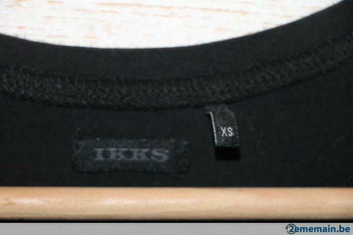 robe noire ikks xs ou 12 ans, Utilisé, Fille, Robe ou Jupe