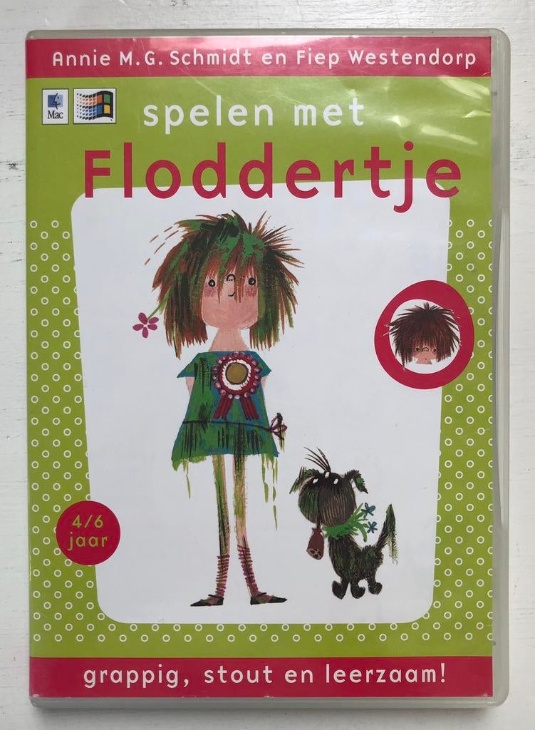 CD-ROM Spelen met Floddertje, Ophalen of Verzenden, Gebruikt