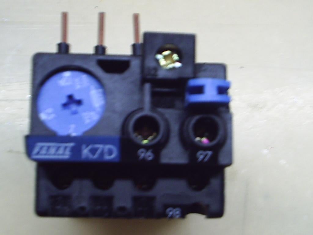FANAL THERM. BEVEILIGING K7D (Voor contactor DSL19-10), Envoi, Neuf