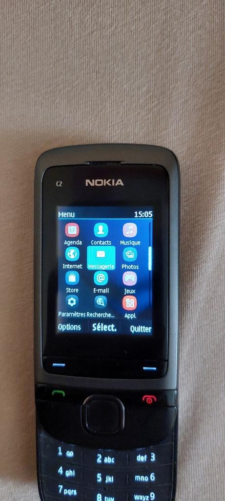 Nokia c2-05, Enlèvement