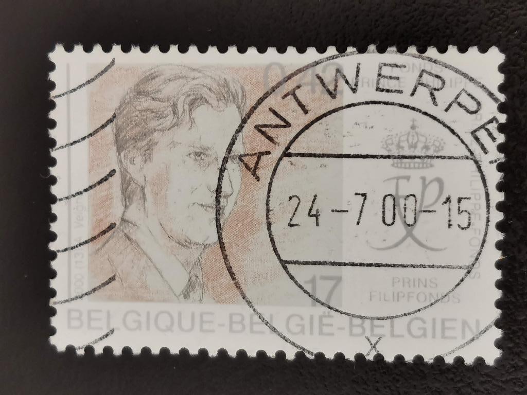 Belgie 2000 - koningshuis - Prins Filipfonds, Ophalen of Verzenden, Gestempeld