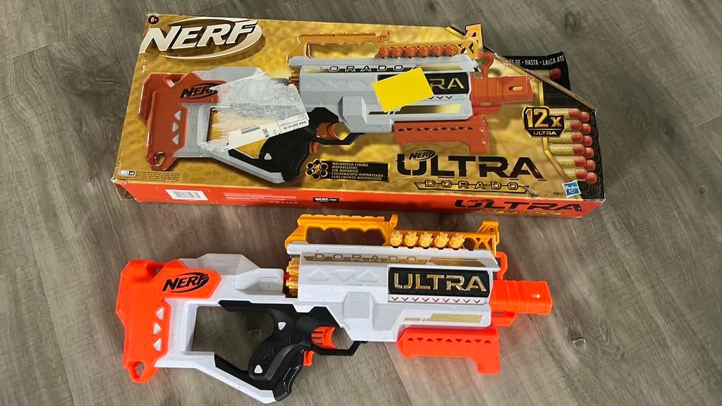 Fusil Nerf Ultra Dorado complet, Enlèvement ou Envoi, Comme neuf