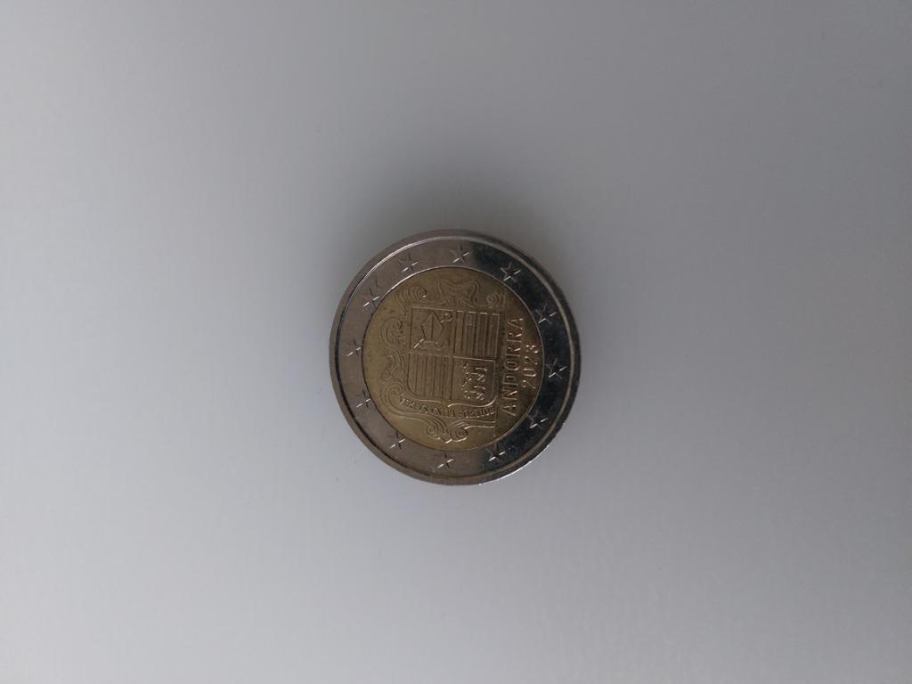 2 euromunt Andorra 2023, Ophalen, Italië, 2 euro, Losse munt