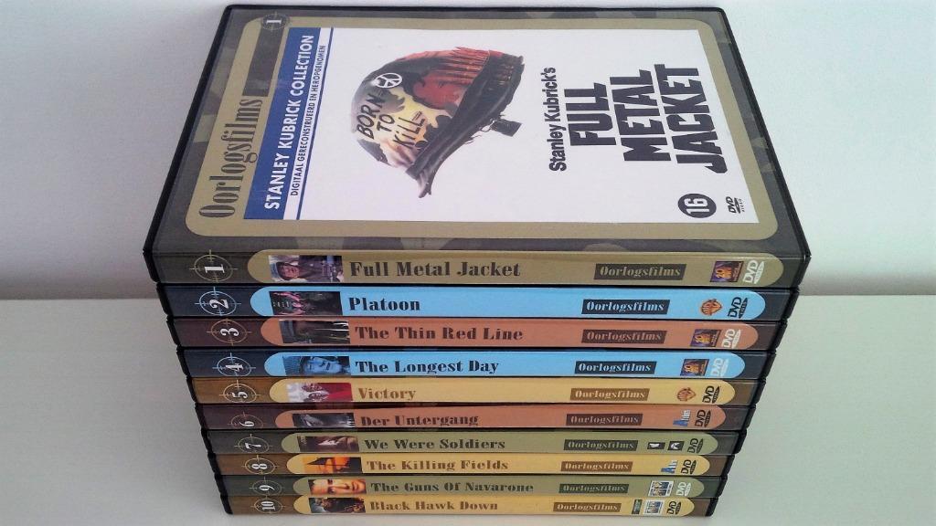 10 Oorlogsfilms DVD (volledige reeks, nieuw), Cd's en Dvd's, Ophalen of Verzenden, Zo goed als nieuw, Oorlog, Boxset