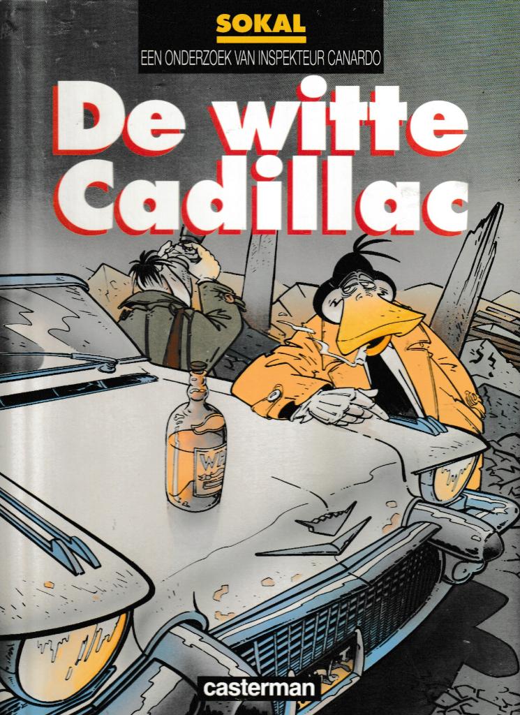 Strip - Inspecteur Canardo nr. 6 - De witte cadillac., Boeken, Verzenden
