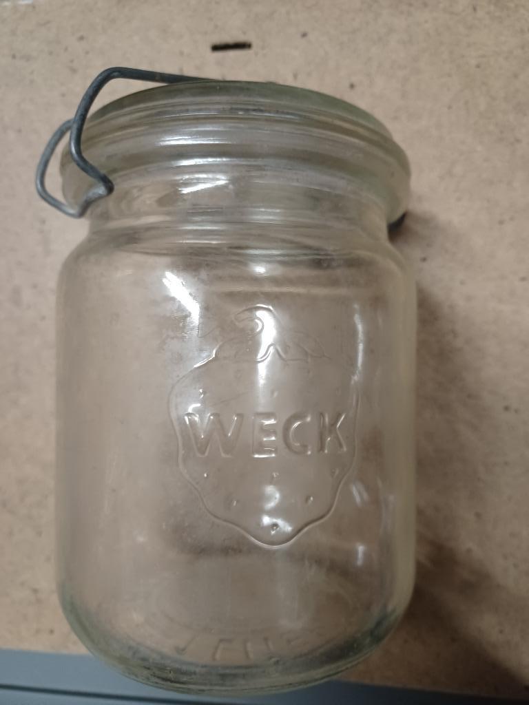 10 Bocaux Weck (1 litre), Enlèvement, Comme neuf, Verre, Autres types