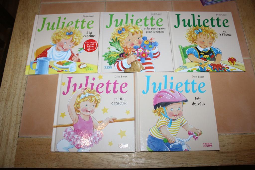 Lot de 5 livres Juliette, Enlèvement ou Envoi, Utilisé