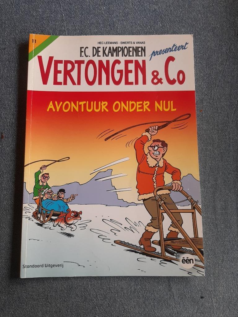 Vertongen & Co : Avontuur onder nul (deel 11), Eén stripboek, Ophalen, Hec Leemans