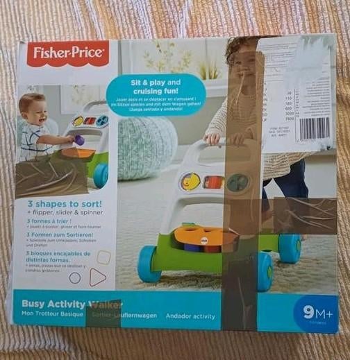 Fisher Price loopwagen als nieuw, Ophalen of Verzenden, Zo goed als nieuw, Overige typen, Met wieltjes