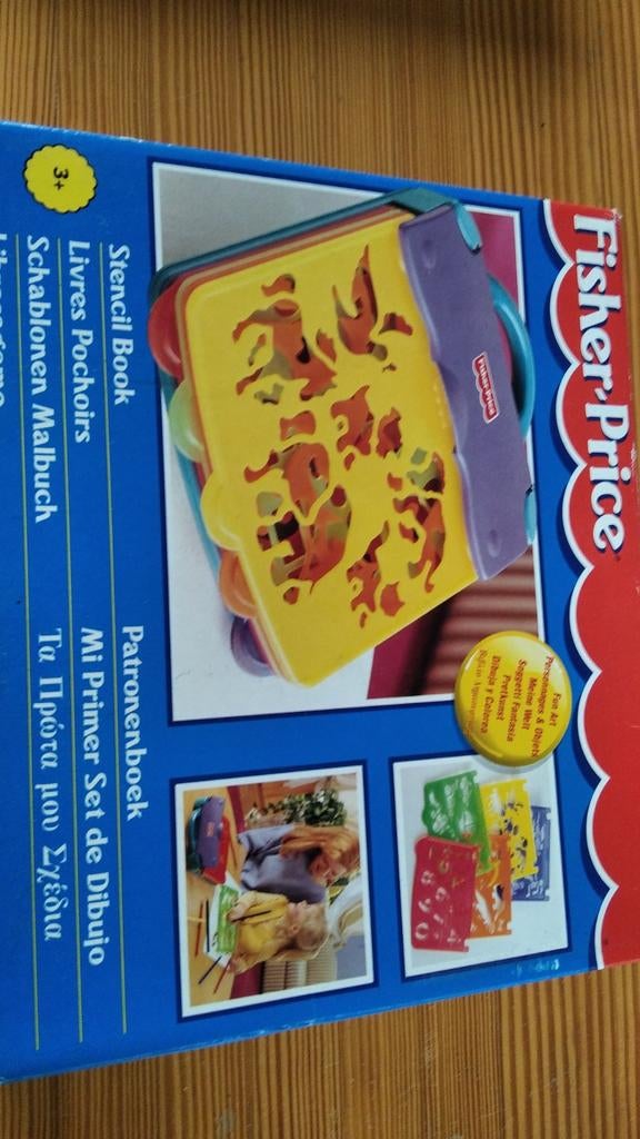 Sjablonen boek Fisher Price, Kinderen en Baby's, Speelgoed | Fisher-Price, Ophalen of Verzenden