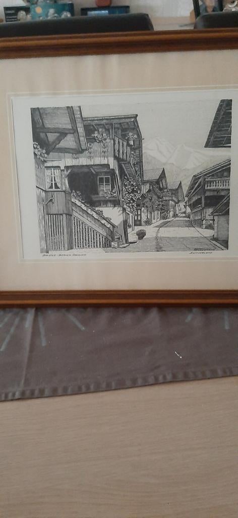 Pentekening van Brienz,Zwitserland, Enlèvement