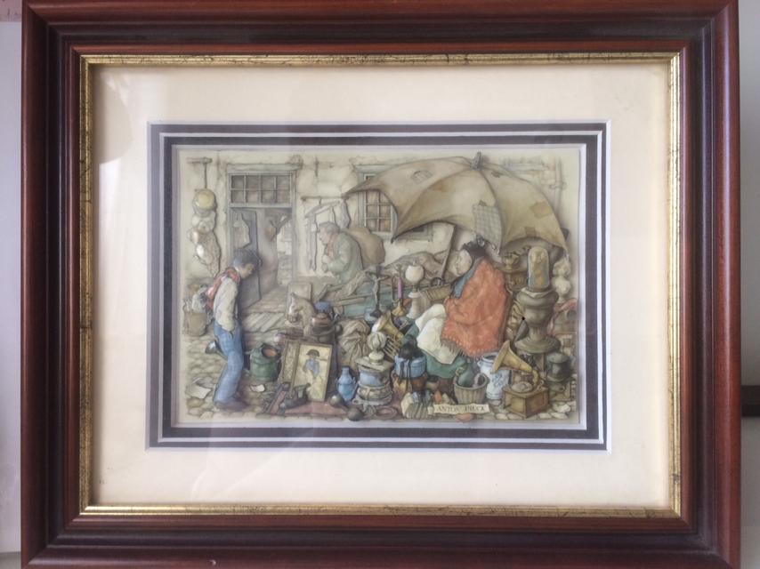 Anton Pieck in 3D 14 prenten in verwerkt, Ophalen of Verzenden