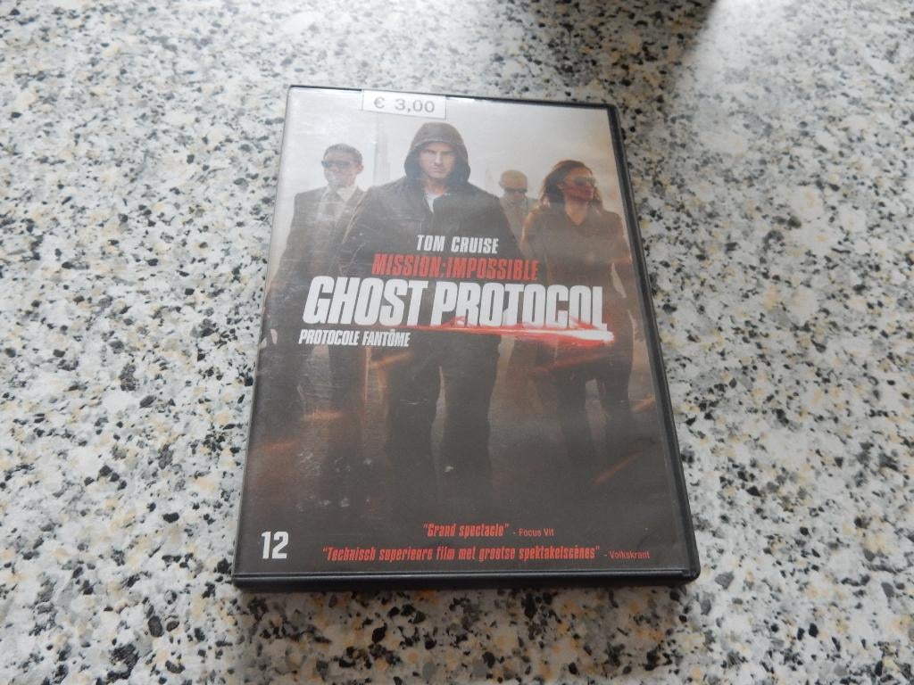 nr.2206- Dvd: M:I ghost protocol - actie, À partir de 12 ans, Enlèvement ou Envoi, Action