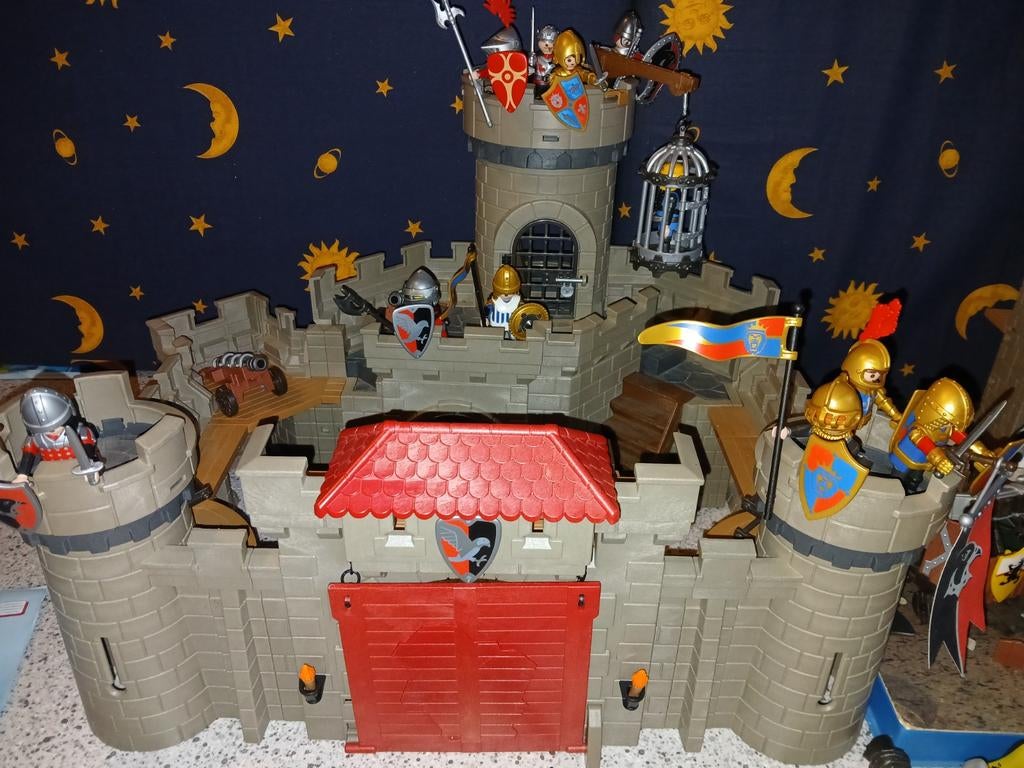 Playmobil 2 kastelen ridders, Ophalen