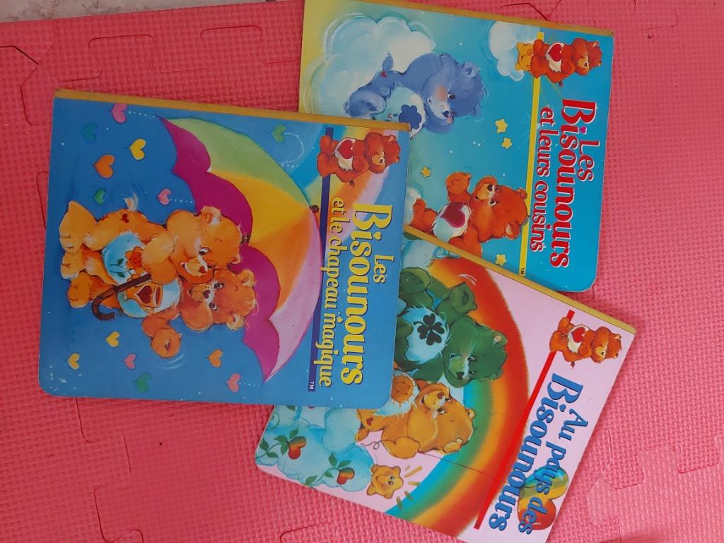 Livres Bisounours (lot de 3), Enlèvement, Utilisé, 1 à 2 ans