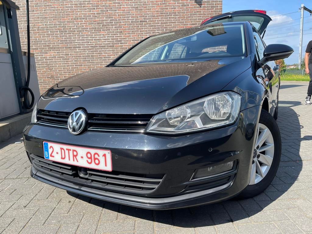 Volkswagen Golf 7 1.6 TDI, Auto's, Volkswagen, Voorwielaandrijving, Euro 5, Beige, Zwart