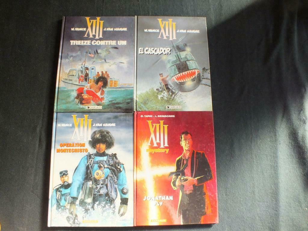 XIII (4 ALBUMS E.O).                       EDITIONS DARGAUD, Boeken, Stripverhalen, Zo goed als nieuw, Complete serie of reeks