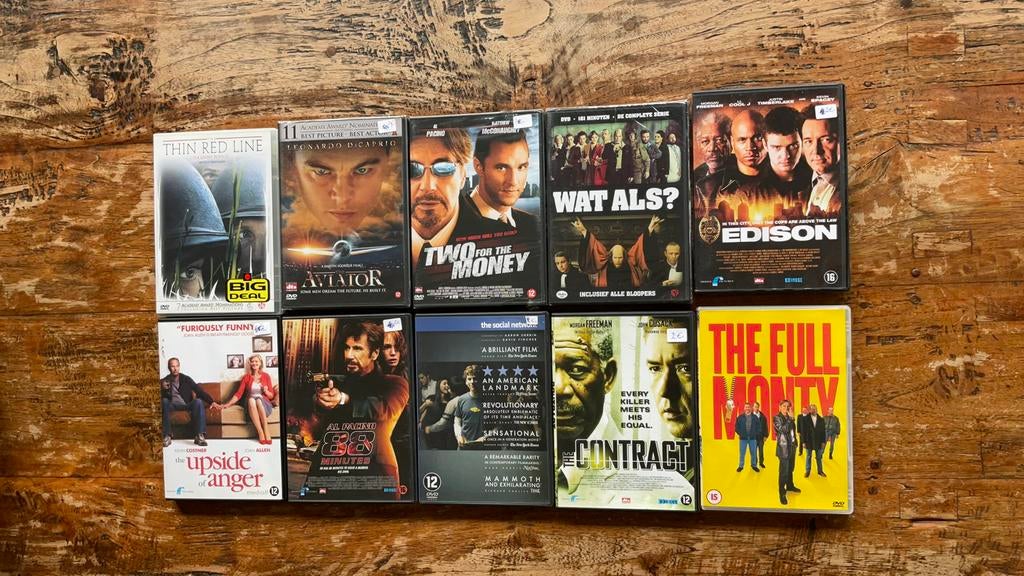 10 DVD’s  1€/stuk, Ophalen of Verzenden, Zo goed als nieuw