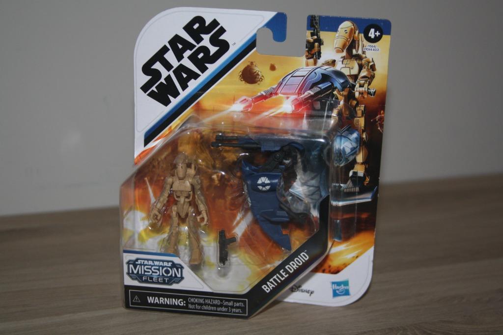 Star Wars Disney , Battle Droid , in gesloten blister ,nieuw, Ophalen of Verzenden, Nieuw, Actiefiguurtje