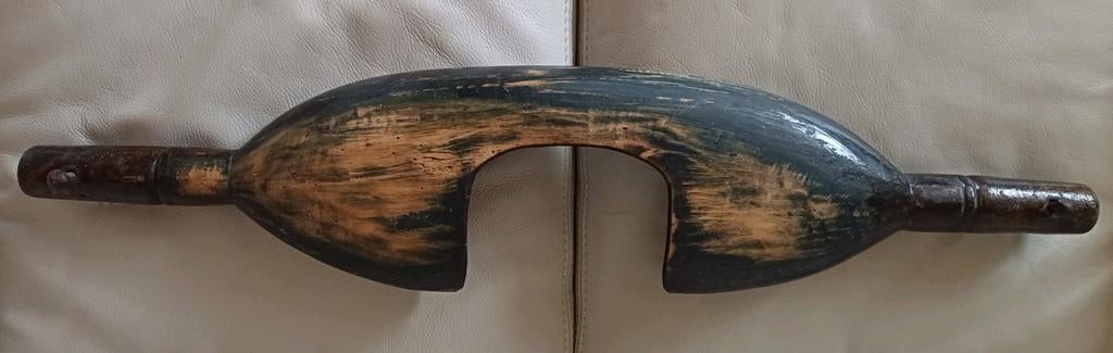 Ustensiles anciens avec carte postale associée : joug, Enlèvement ou Envoi