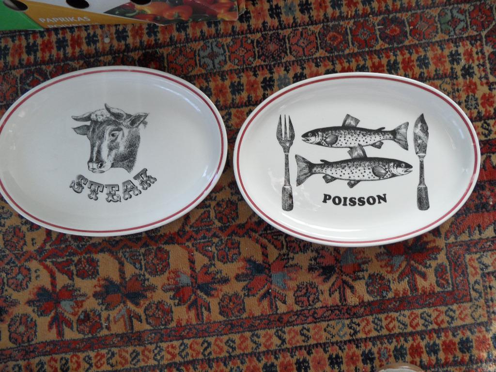 borden, Neuf, Assiettes(s), Poterie, Enlèvement