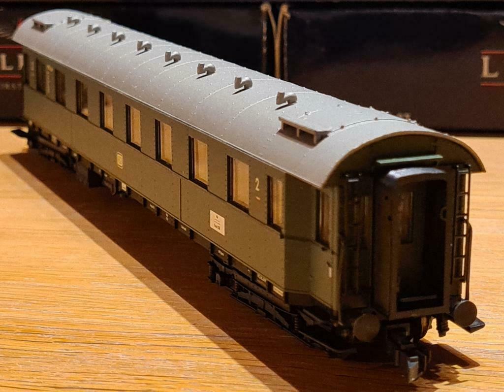 Liliput L384401 Sneltreinwagen 2de kl (H0-schaal), Gelijkstroom, Wagon, Ophalen of Verzenden, Zo goed als nieuw