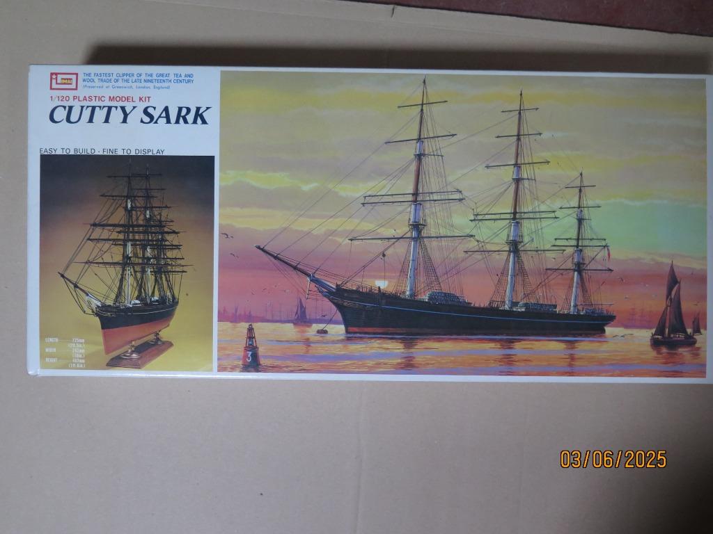 MAQUETTE  CUTTY SHARK IMAI 1/120, Envoi