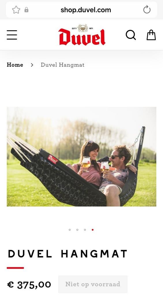 NIEUWE DUVEL HANGMAT, Tuin en Terras, Ophalen of Verzenden