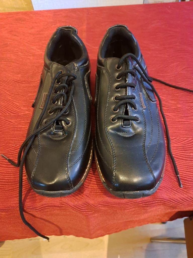 Chaussure homme, Enlèvement, Porté, Noir