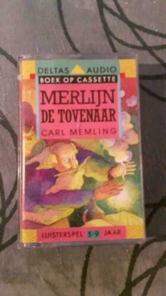 Audiocasette Merlijn de tovenaar, Ophalen, Gebruikt
