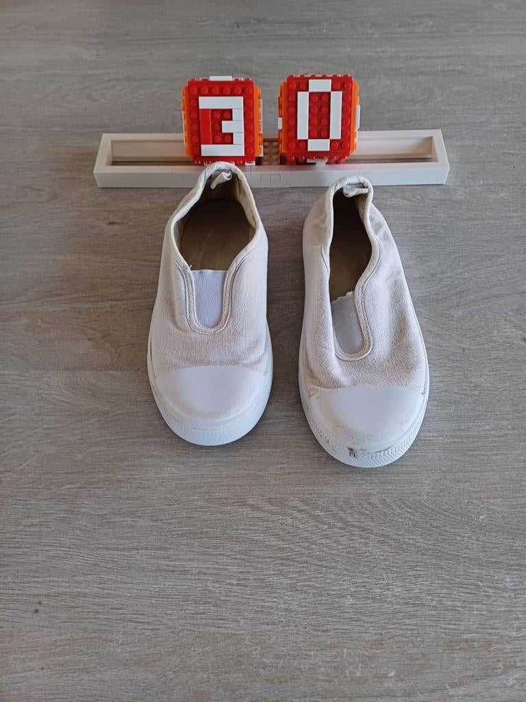 Turnpantoffels maat 30, Sports & Fitness, Gymnastique, Enlèvement ou Envoi, Utilisé, Blanc, Chaussons de gymnastique