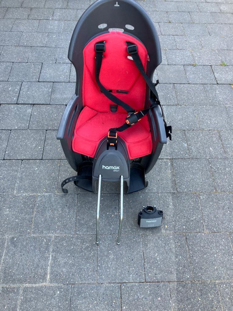 Kinderzitje fiets, Ophalen, Gebruikt, Achterzitje, Voetsteuntjes