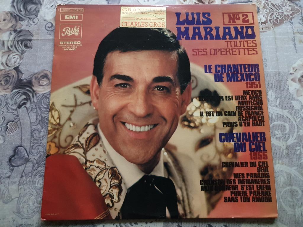 disque vinyl 33 tours Luis Mariano, Enlèvement ou Envoi, Comme neuf