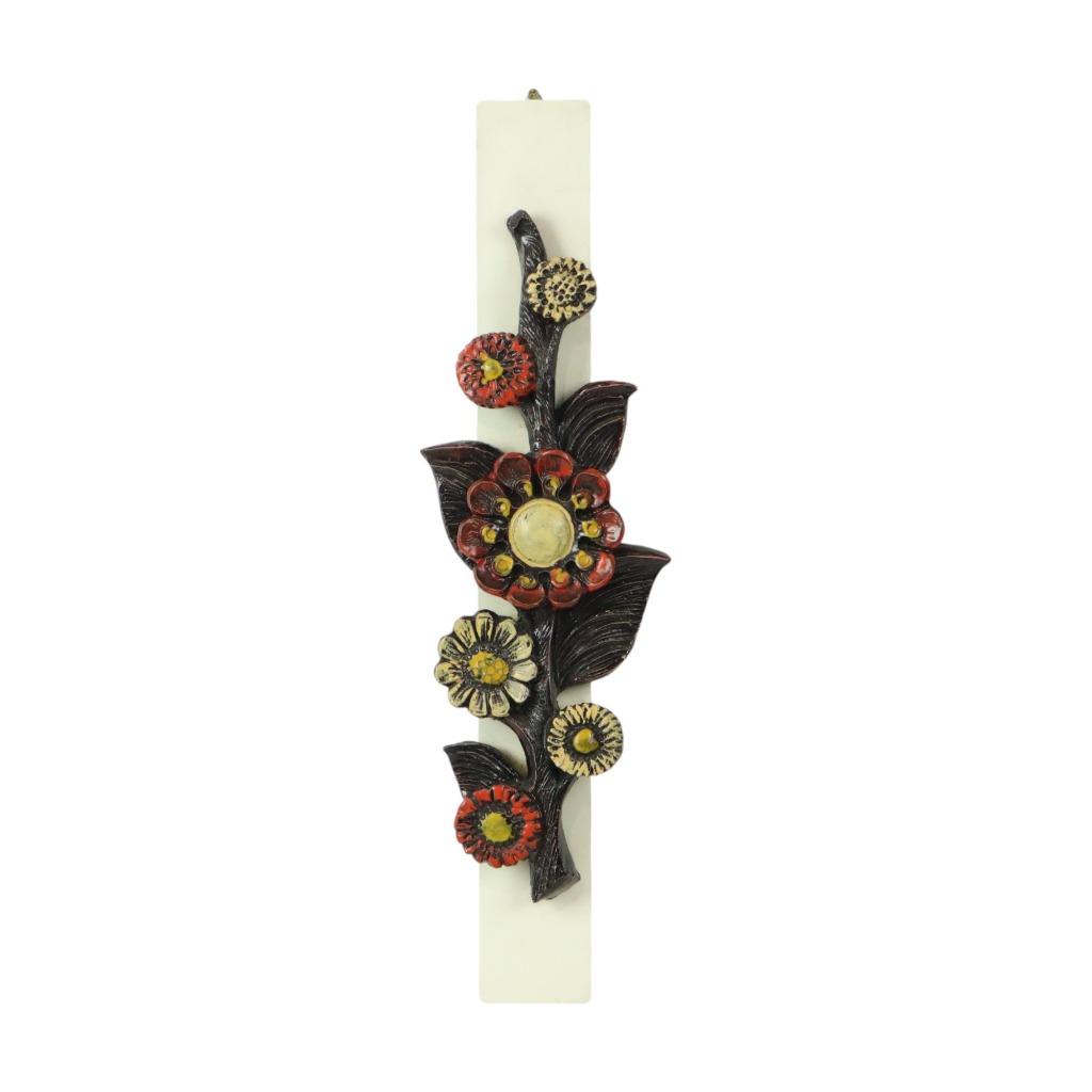 Ars Munda Bloemen Wanddecoratie Brutalisme Jaren 60, Ophalen of Verzenden, Huis en Inrichting