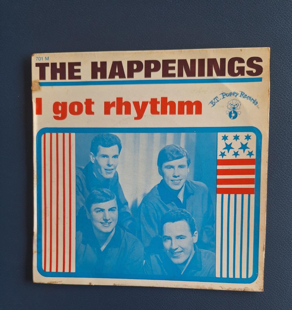EP Happenings- I got rhythm, Gebruikt, 7 inch, Ophalen of Verzenden, Pop