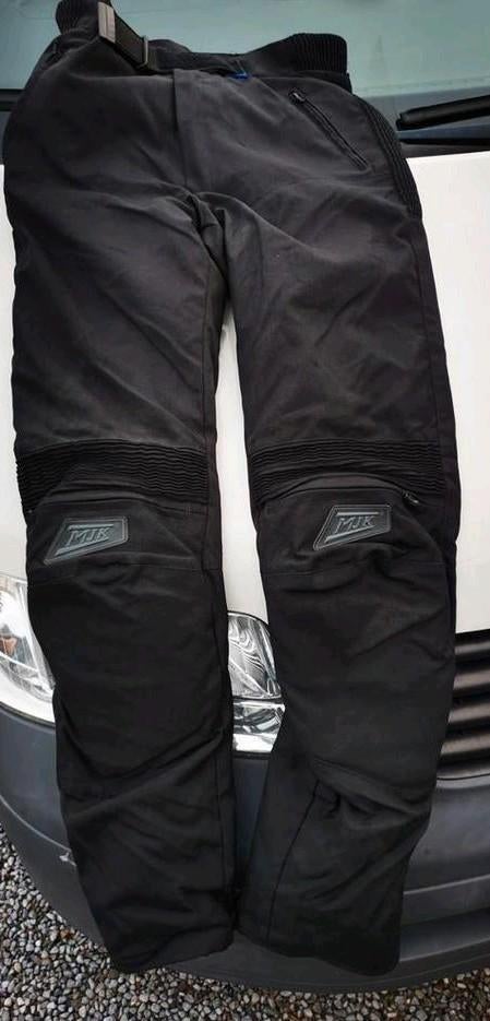 MJK motorbroek in textiel maat smal als nieuw, Ophalen of Verzenden, Jas | leer