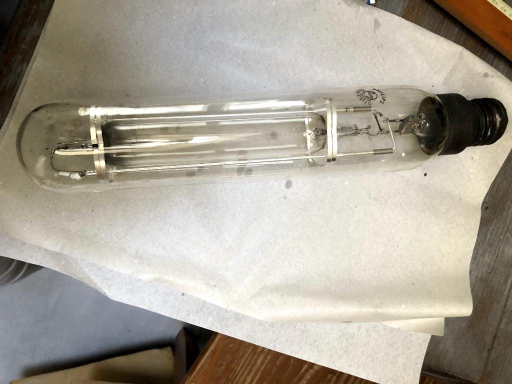 Oude Philips lamp 1000 W - type 57213G, Ophalen of Verzenden