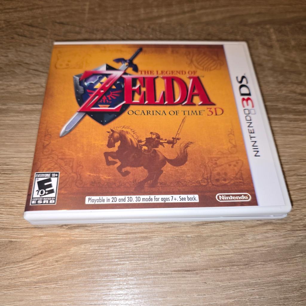 The Legend of Zelda: Ocarina of Time 3DS Game Case, Verzenden, Zo goed als nieuw